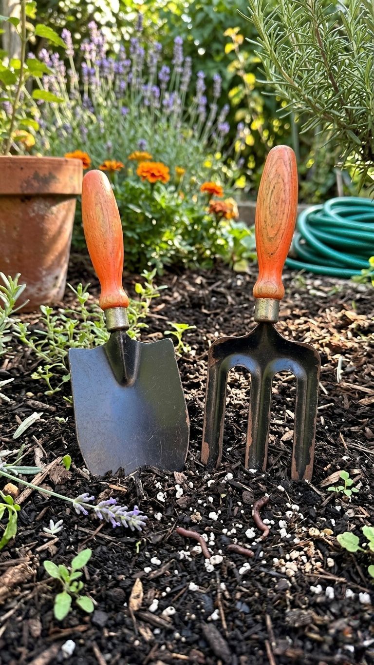 Hand Trowel & Fork